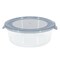 Martha Stewart Everyday 32 Ounce Round Glass Storage Container in Grey 129532.02 - alternate 1