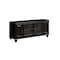 Homeroots 58in Black TV Stand 347478 - alternate 1