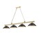 Z-Lite Cordon Heritage Brass 4 Light Billiard 2306-4HBR-SMB - alternate 1