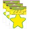 Teacher Created Resources Yellow Stars Accents, 30-Piece Set, 3PK 4591 - alternate 1