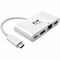 Tripp Lite USB C to HDMI Multiport Adapter Converter Hub, USB 3.1, 1080p U444-06N-HGU-C - alternate 1