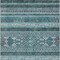 Homeroots 9' X 12' Teal Blue Ivory And Gray Southwestern Washable Indoor Outdoor Area Rug 582864 - alternate 8