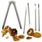 Norpro Handy Shellfish/Nut Cracker, 1-1/4 in Jaw Opening, 4-3/4 in OAL, Metal Jaw, Metal Handle, Silver Handle 575 - alternate 6