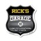 Signmission Rick's Garage I Can Fix Everything But Stupid, 18 Inch X 18 Inch, Plastic Sign SHI-P-18-490-RICK - alternate 1