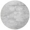 Homeroots 8' Silver Gray And Ivory Round Abstract Washable Indoor Outdoor Area Rug 582226 - alternate 6