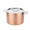 Mepra Toscana Deep Pot w/Lid 7.87" - 1 Piece - Copper 30120120 - alternate 1