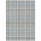 Homeroots 8' X 10' Gray Blue And Beige Plaid Washable Indoor Outdoor Area Rug 601485 - alternate 9