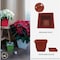 Hc Companies Eclipse 10'' x 10'' x 8.75'' Resin Clay Planter ECP10000E35 - alternate 3