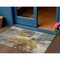 Homeroots 3' X 5' Gold And Gray Abstract Washable Indoor Outdoor Area Rug 615608 - alternate 1