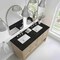 James Martin Vanities Breckenridge 60" Double Vanity, Whitewashed Oak, w/ 3 CM Phantome Eclos Top 330-V60D-WWO-3PHT - alternate 6