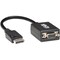 Eaton Tripp Lite Series DisplayPort to VGA Active Adapter Video Converter M/F, 6-in. 15.24 cm, 50, Adapter P134-06N-VGA-BP - alternate 1