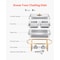 Vevor 4 Qt 2 Pack Rectangle Chafing Dish Buffet Set Half Size Pan Stainless Steel Gold, 2PK HZ-433B - alternate 5