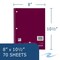 Roaring Spring Case of Wirebound Notebooks, 10.5"x8", 1 Sub, 120 sht, Asstd. Cover Colors, College Ruled w/Margin, PK24 10322CS - alternate 6