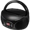 Gpx CD, FM Radio and Wireless Boombox (BCB119B) - 1 x Disc - Black - CD-DA - Auxiliary Input BCB119B - alternate 1