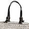 Homeroots 11" Clear And Silver Faux Crystal And Metal Handbag Shaped Magazine Holder 628132 - alternate 11