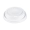 Dart Cappuccino Dome Sipper Lids, 12 oz, White, PK1000 PK 12EL - alternate 9
