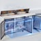Vevor Commercial Refrigerated Sandwich Prep Workable Triple Door Stainless Steel TSSP72 - alternate 7