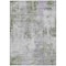 Homeroots 9' X 12' Olive Green And Gray Abstract Washable Indoor Outdoor Area Rug 587882 - alternate 9