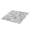 Apollo Tile 11x12 Wooden Grey, Eastern White Marble Polished Floor and Wall Mosaic Tile 4.83 sqft/case, 5PK APLSV88P15A - alternate 8