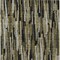 Homeroots 5' X 8' Brown Black And Green Striped Washable Indoor Outdoor Area Rug 603210 - alternate 2