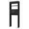 Homeroots 25" Black Wood Freestanding Single Door Bathroom Vanity 488500 - alternate 4