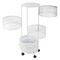 Home-Complete Kitchen Storage Rolling Cart with Wheels 5 Tier Rotating Baskets for Pantry, Bathroom, or Craft Room 83-106-W - alternate 7