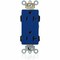 Leviton Straight Blade Receptacle, 5-20R, 20 A, 125V AC, Flush Mount, Self-Grounded M1636-B - alternate 1