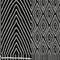 Homeroots 8' X 10' Black And Ivory Geometric Washable Indoor Outdoor Area Rug 596905 - alternate 6