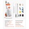 Vevor 10 Gal Battery Powered Sprayer with Cart Wheeled 0-80 PSI Electric Weed Sprayer KF-40C-3 - alternate 7