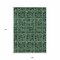 Homeroots 9' X 12' Fern Green And Charcoal Medallion Washable Indoor Outdoor Area Rug 589300 - alternate 6