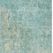 Homeroots 9' X 12' Teal Blue Abstract Washable Indoor Outdoor Area Rug 607894 - alternate 8