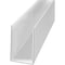 Swiftwall Temporary Wall Top C-Channel - 8'L - White P-CC-08-W - alternate 1