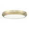 Z-Lite Quasars Modern Gold 1 Light Flush Mount 7701F20-MGLD-LED - alternate 5
