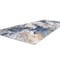 World Rug Gallery Contemporary Abstract Cushioned Anti Fatigue Standing Kitchen Mat 18 ft x 47 ft Blue WR16BLUE18X47 - alternate 6