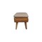 Homeroots 35in Brown Genuine Leather and Solid Wood Upholstered Storage Bench With Cabinet 717476 - alternate 8