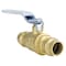 Apollo 94VLF Series Ball Valve, 1/2 in Connection, Press Fit, 250 psi Pressure, Brass Body 94VLF10301TMG - alternate 4