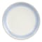 Martha Stewart Blue Rim 4 Piece 8.25 Inch Round Stoneware Dessert Plate Set in Blue 130151.01 - alternate 5