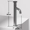 Vigo Ruxton Single Handle Single-Hole Bathroom Vessel Faucet in Brushed Nickel VG03033BN - alternate 3