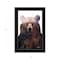 Homeroots King of the Forest 4 Black Framed Print Wall Art 405101 - alternate 3