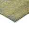 Homeroots 8' Gold Green And Gray Round Abstract Washable Indoor Outdoor Area Rug 603589 - alternate 5