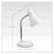 Newhouse Lighting Oxford 13 in. White Metal Flexible Classic Goose Neck Design Desk or Table Lamp NHDK-OX-WH - alternate 9