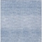 Homeroots 9' X 12' Denim Blue And Blue Abstract Washable Indoor Outdoor Area Rug 587408 - alternate 6