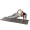 Wakeman 2-Piece Yoga Mat Towel and Gym Towel Set Sweat Absorbent & Quick Drying with Corner Pockets HT-YOGA-GRY - alternate 4
