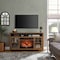 Edendirect 55 in. Freestanding Electric Fireplace  Inserts Heater in Brown ZR-W1769132634 - alternate 5