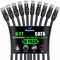 Maximm Cat6 Ethernet Cable 6ft 10Gbps 550MHz UTP, 10PK, Black, 10PK CAT6CCA-6BK-10PK - alternate 1