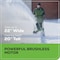 Greenworks 80V 22'' Single-Stage Snow Blower with 4.0 Ah Battery & Charger 2605902 - alternate 8