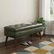 Homeroots 35in Brown Solid Wood Storage Bench With Cabinet 718233 - alternate 4