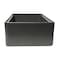 Alfi Brand Grey Matte Workstation 33''X20'' Single Bowl Step Rim Fireclay Farm Sink W/ Accessories ABFS3320S-GM - alternate 7