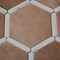 Apollo Tile Aureole 8.66 in. x 9.84 in. Matte Terra Mauve and White Porcelain Hexagon Wall and Floor Tile (8.07 sq ft/case) - 18 Sheets APLENC88COTA - alternate 7
