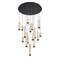 Euf Cambre, Chandelier , 16-Light, 32", Matte Black, Travertine 50131-013 - alternate 4